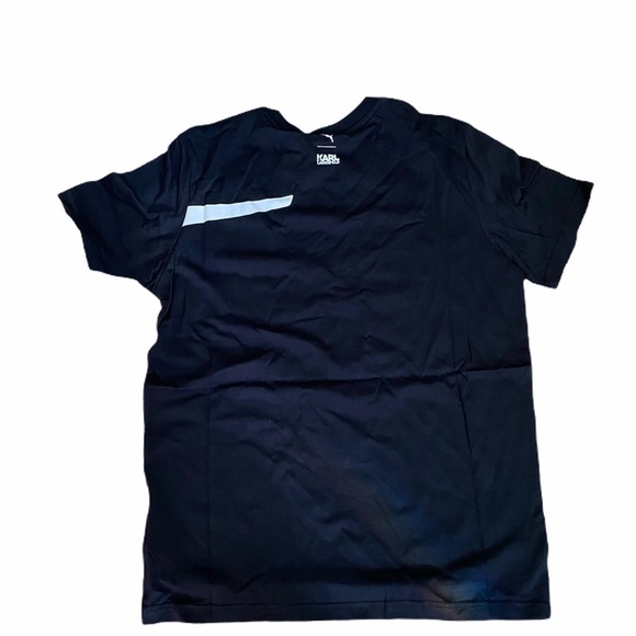 PUMA X KARL LAGERFELD LOGO TEE SZ SMALL - Picture 3 of 11